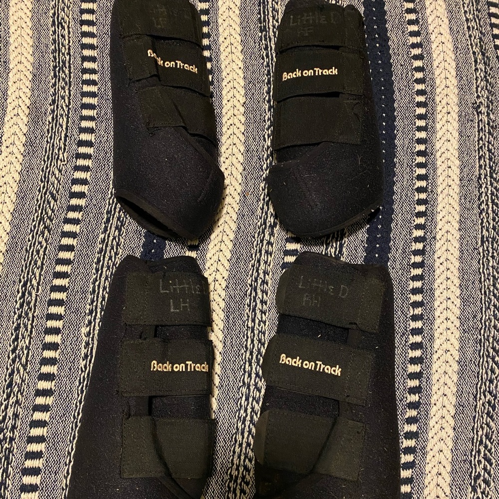 Back on Track Exercise Boots Front and Back Large
